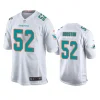 justin houston dolphins white game jersey