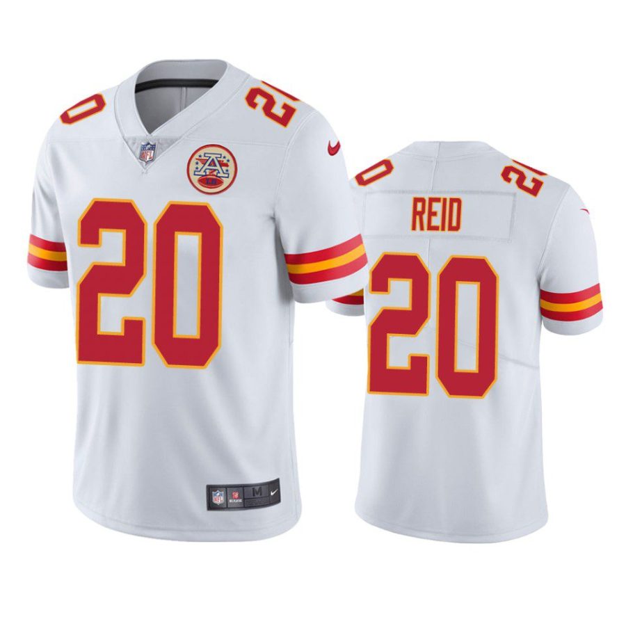 justin reid chiefs vapor limited white jersey