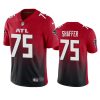 justin shaffer falcons red vapor jersey