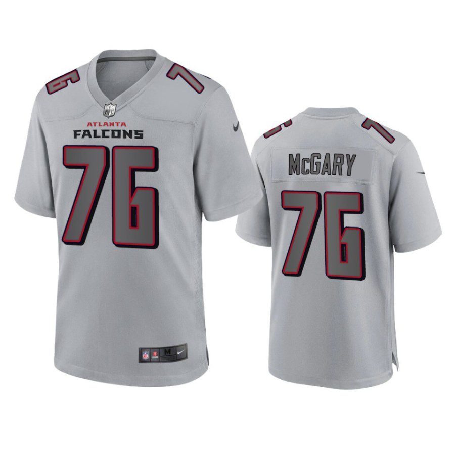 kaleb mcgary falcons gray atmosphere fashion game jersey