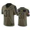 kamren curl commanders olive salute to service limited jersey