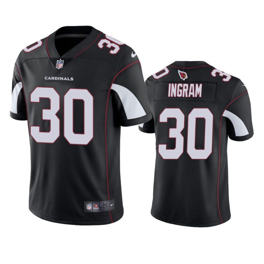 keaontay ingram cardinals vapor limited black jersey