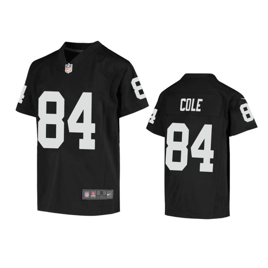 keelan cole game youth black jersey