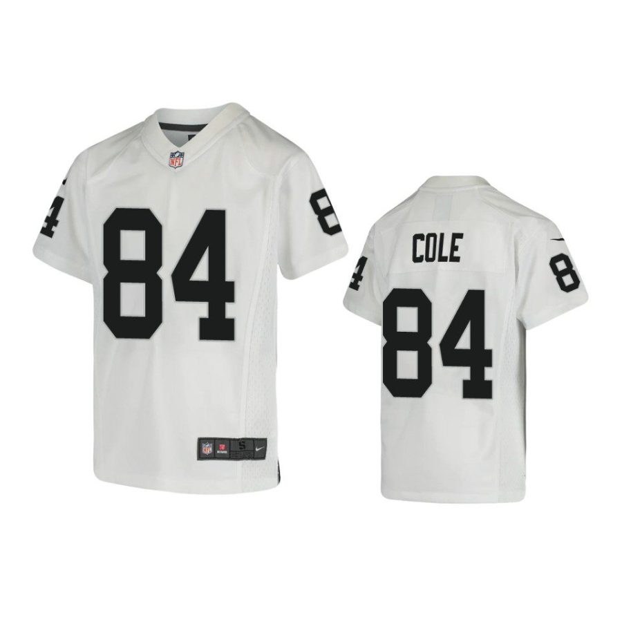 keelan cole game youth white jersey