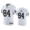 keelan cole raiders jersey white vapor limited