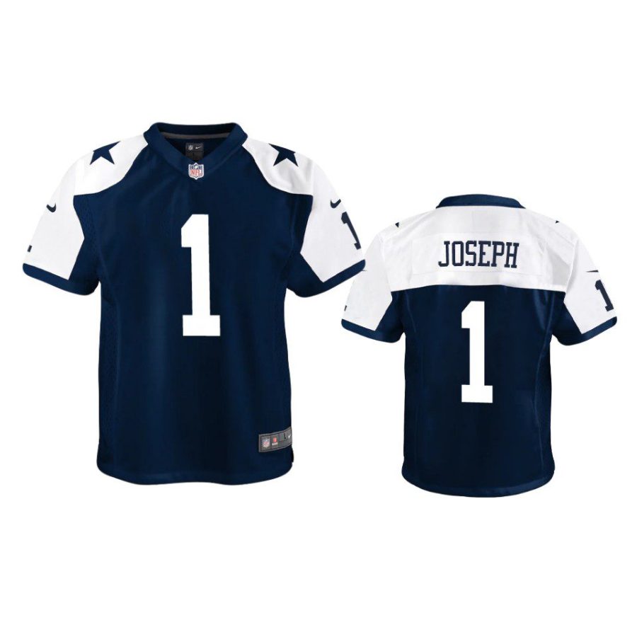 kelvin joseph alternate game youth navy jersey