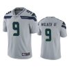 kenneth walker iii seahawks vapor limited gray jersey