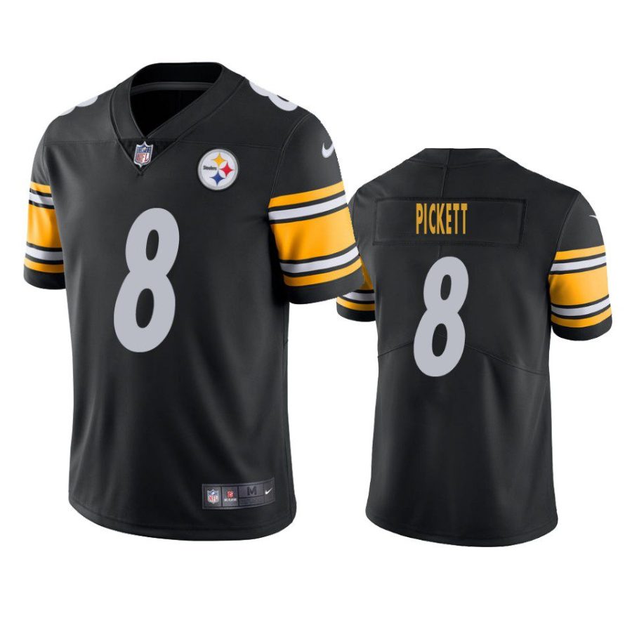 kenny pickett steelers black vapor limited jersey