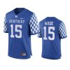 kentucky wildcats destin wade royal replica jersey