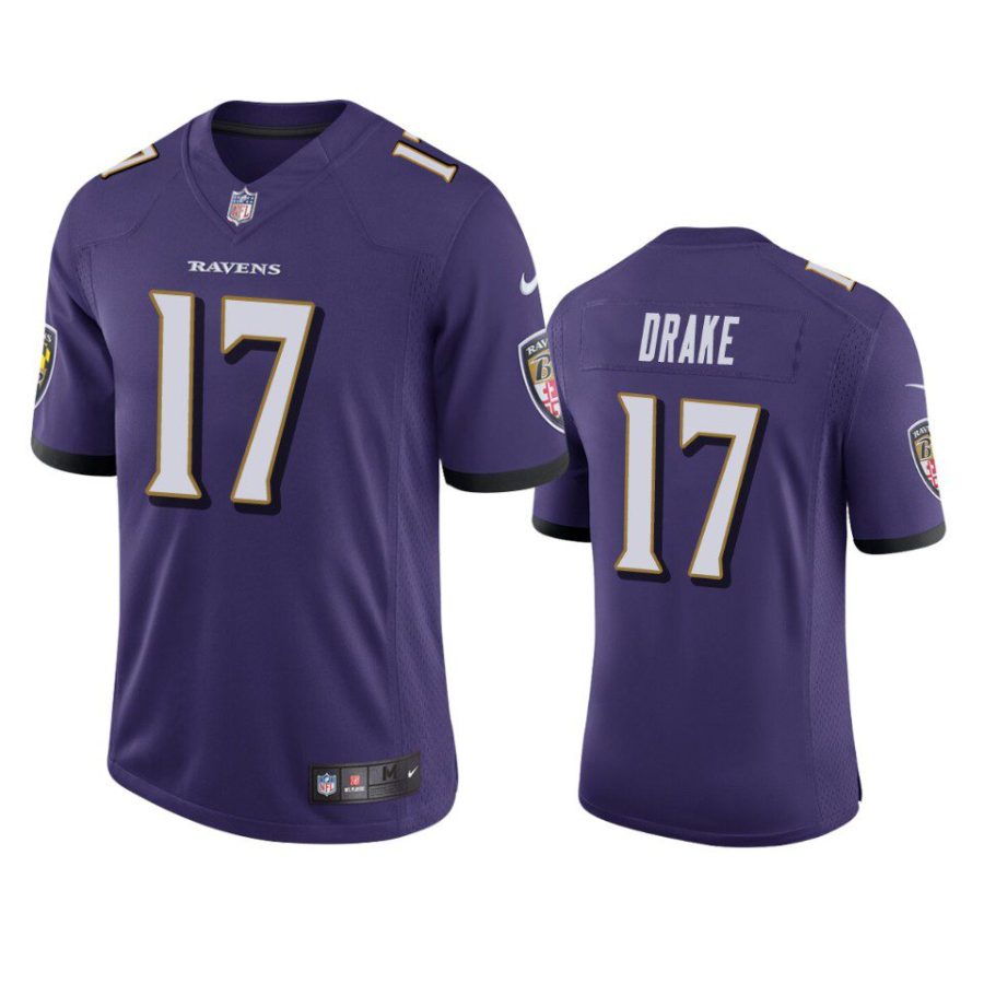 kenyan drake ravens purple vapor limited jersey