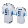 keondre coburn titans white game jersey