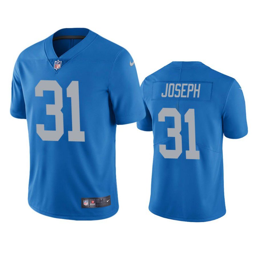 kerby joseph lions vapor limited blue jersey