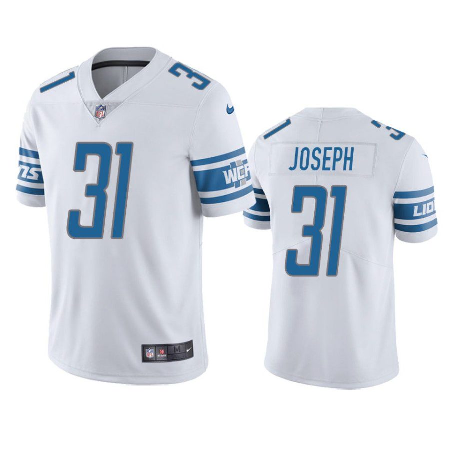 kerby joseph lions vapor limited white jersey