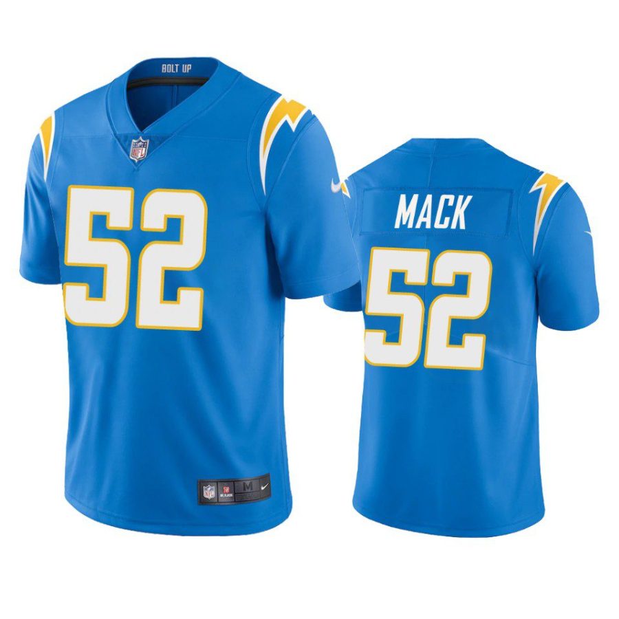 khalil mack chargers powder blue vapor jersey