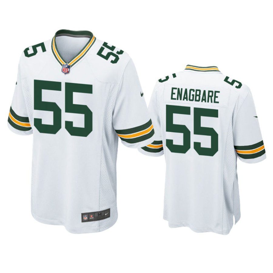 kingsley enagbare packers white game jersey