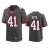 ko kieft buccaneers alternate game pewter jersey