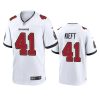 ko kieft buccaneers game white jersey