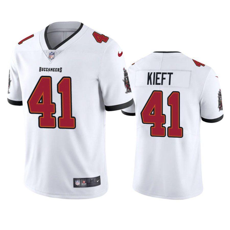 ko kieft buccaneers white vapor jersey