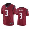 kyle allen texans vapor limited red jersey