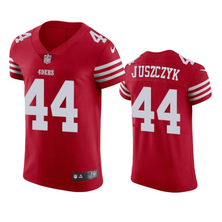 kyle juszczyk 49ers scarlet vapor elite jersey