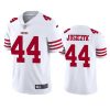 kyle juszczyk 49ers white vapor limited jersey