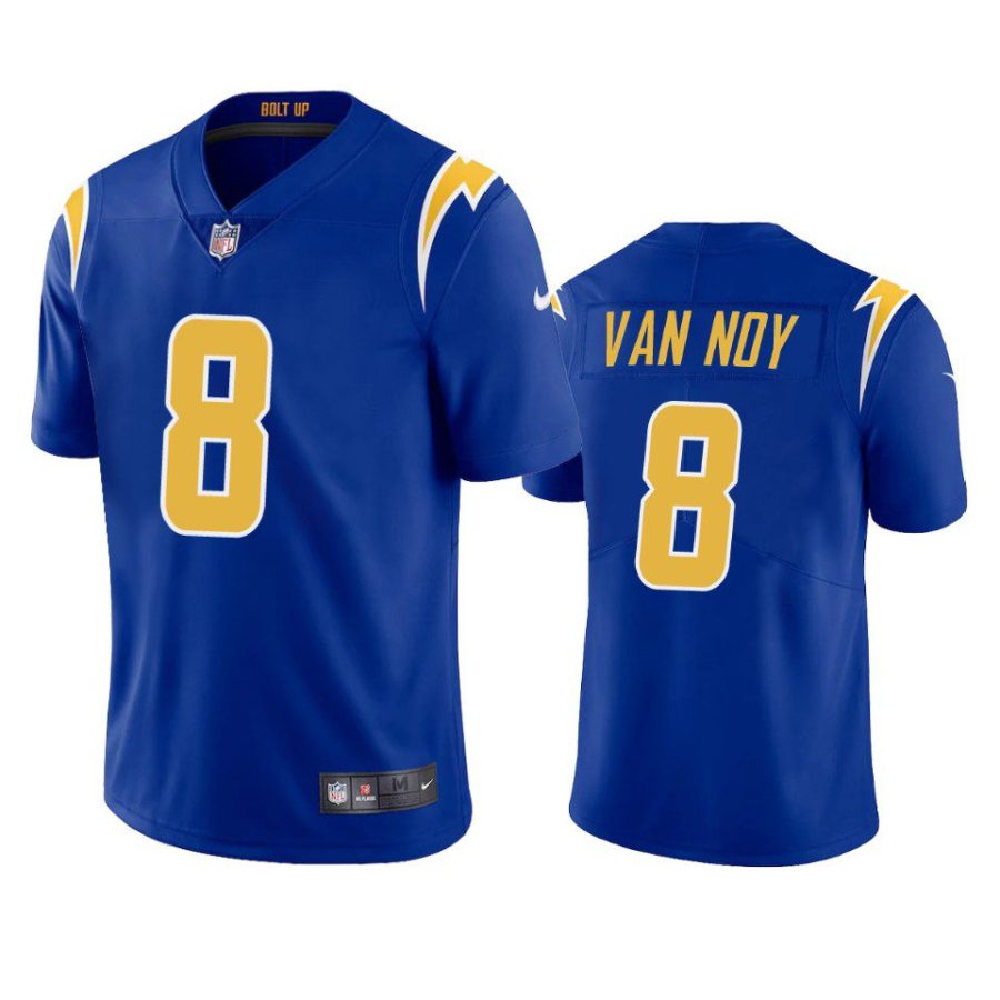 kyle van noy chargers alternate vapor limited royal jersey