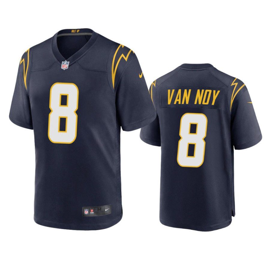 kyle van noy chargers navy alternate game jersey