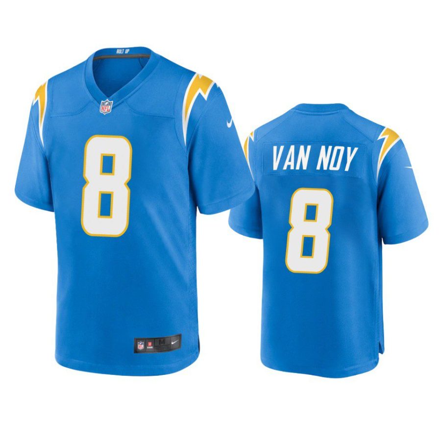 kyle van noy chargers powder blue game jersey