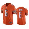 kyler gordon bears vapor limited orange jersey