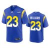 kyren williams rams royal game jersey