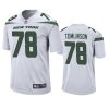 laken tomlinson jets game white jersey