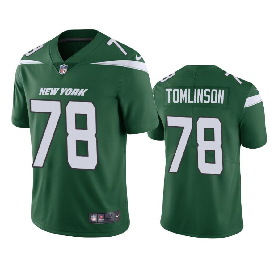 laken tomlinson jets vapor limited green jersey