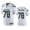 laken tomlinson jets vapor limited white jersey