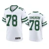 laken tomlinson jets white legacy game jersey