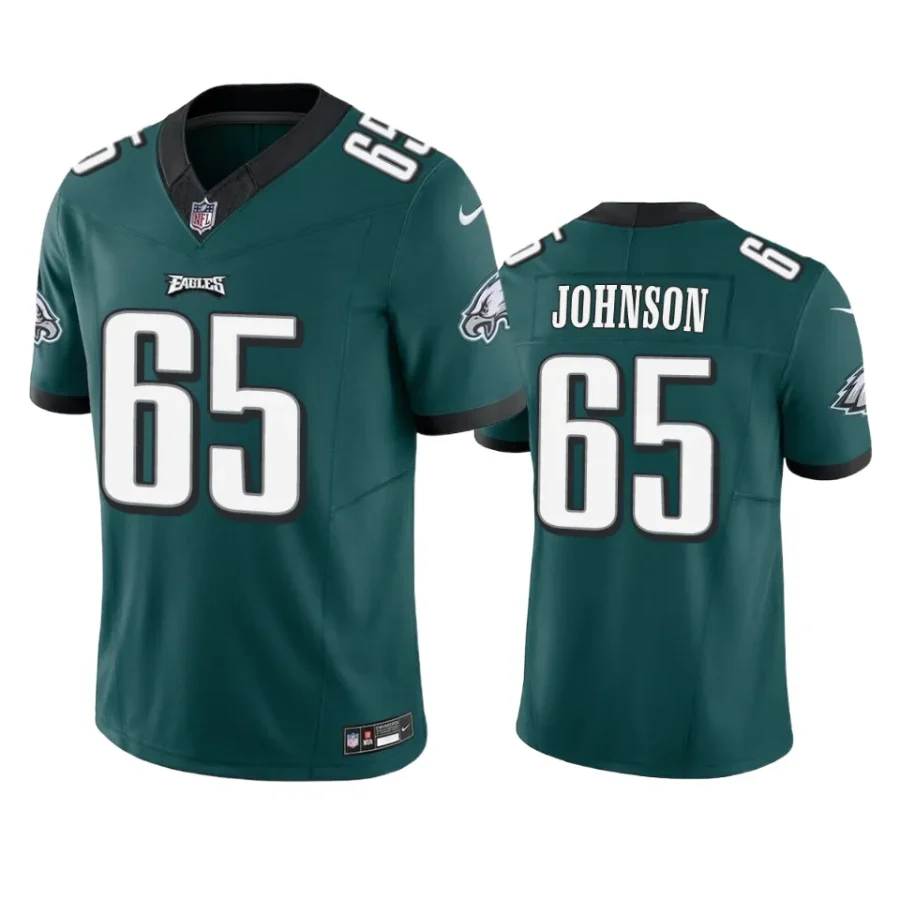 lane johnson eagles vapor f.u.s.e. limited midnight green jersey