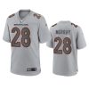 latavius murray broncos atmosphere fashion game gray jersey