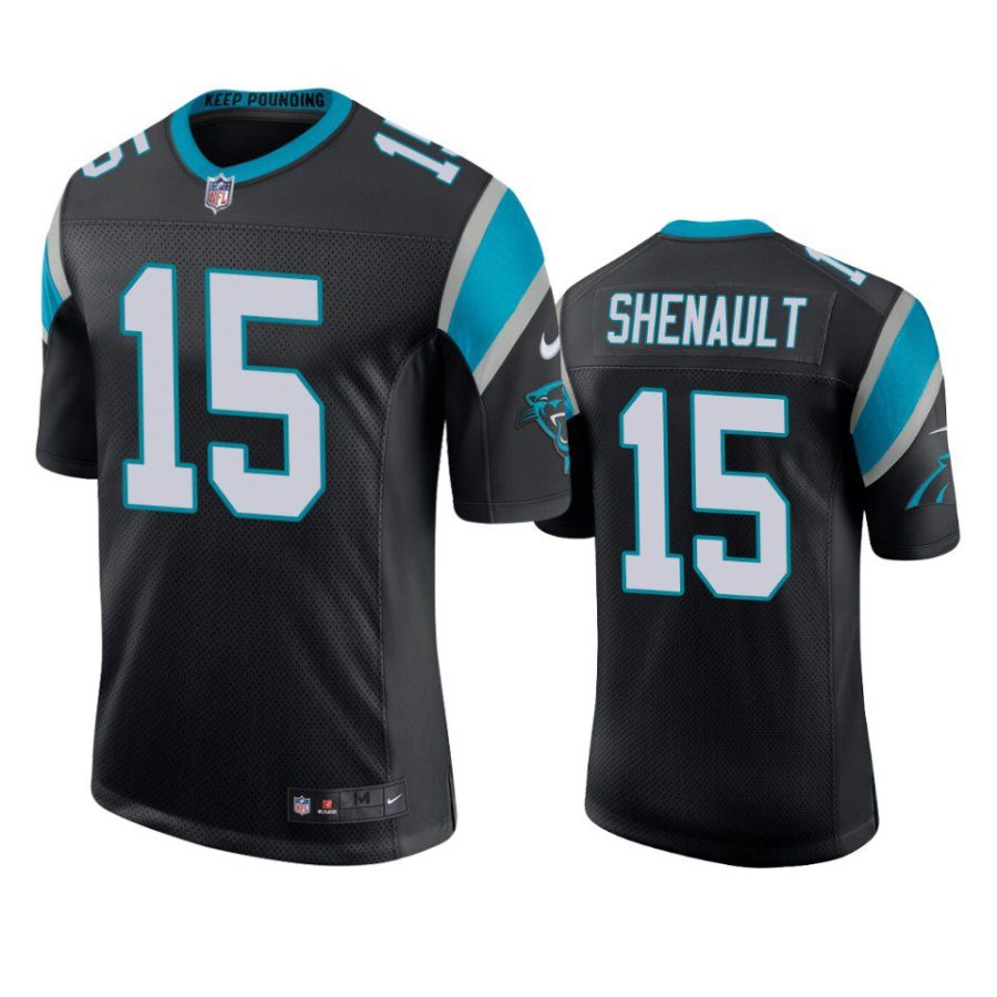 laviska shenault panthers jersey black vapor limited