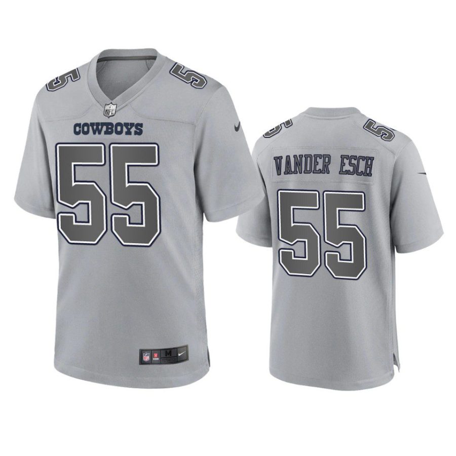 leighton vander esch cowboys gray atmosphere fashion game jersey