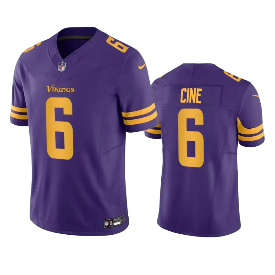 lewis cine vikings purple vapor f.u.s.e. limited jersey