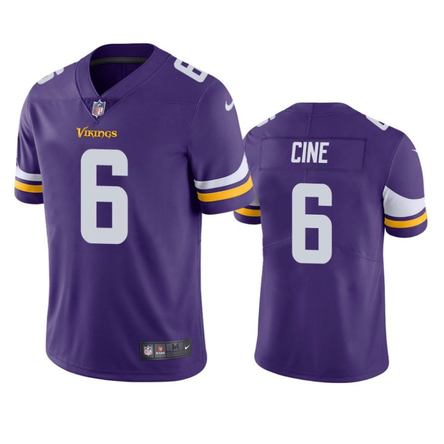 lewis cine vikings purple vapor limited jersey