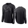 lions black rflctv name logo t shirt