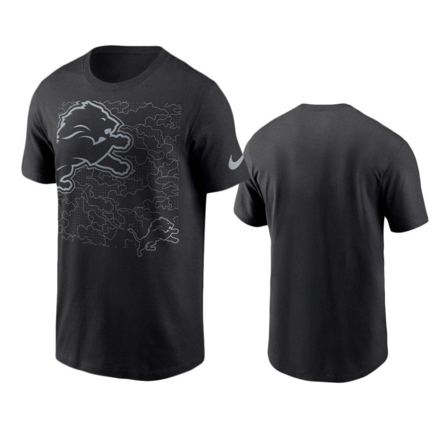 lions black rflctv t shirt