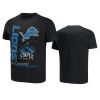 lions black staple world renowned t shirt