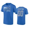 lions custom blue 2023 nfc north division champions conquer t shirt