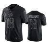 lions jameson williams black reflective limited jersey