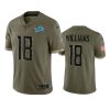 lions jameson williams olive limited 2022 salute to service jersey