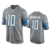 lions teddy bridgewater game silver jersey