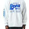 lions white smplfd vintage program t shirt