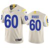 logan bruss rams bone vapor jersey