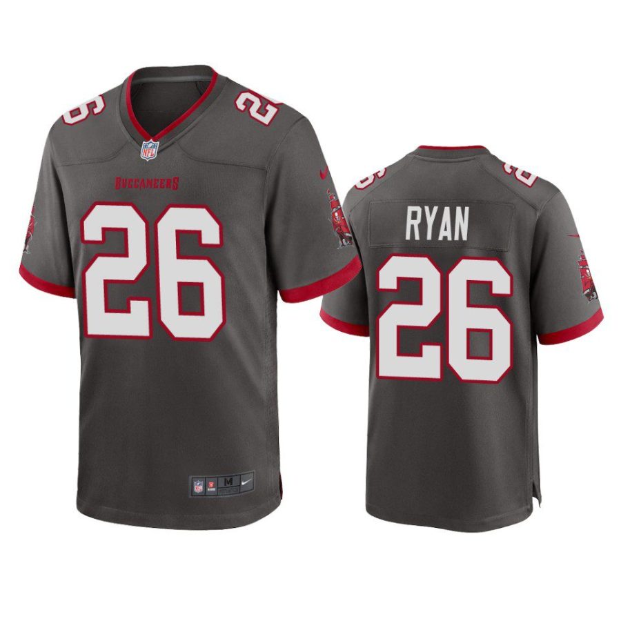 logan ryan buccaneers alternate game pewter jersey